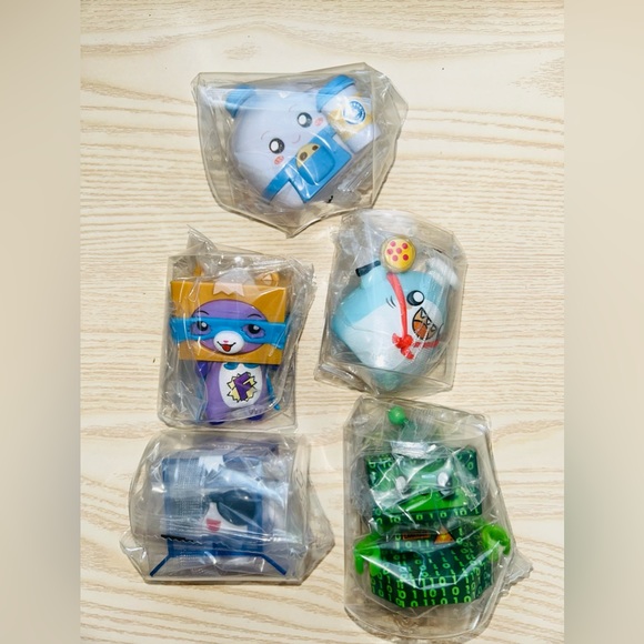 Lankybox Series 4 set of 5 Figurines. BRAND NEW! STILL IN PLASTIC WRAPPING! - Picture 9 of 9